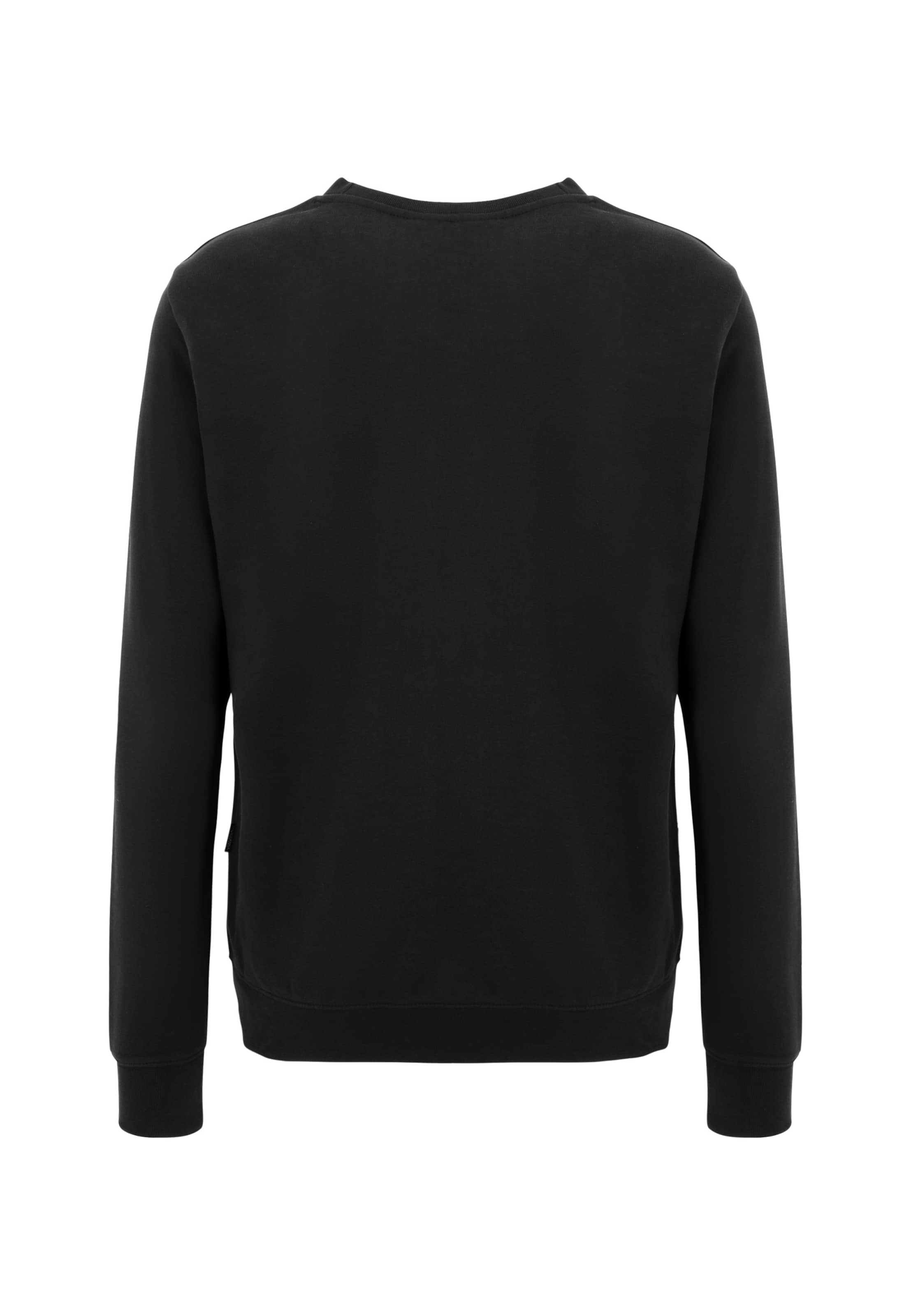 Oldskull Sweatshirt 'Plain Basic' in Schwarz