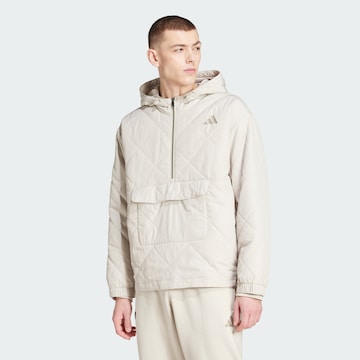 Veste de sport 'Mercedes AMG Petronas Formula One Team' ADIDAS PERFORMANCE en beige : devant