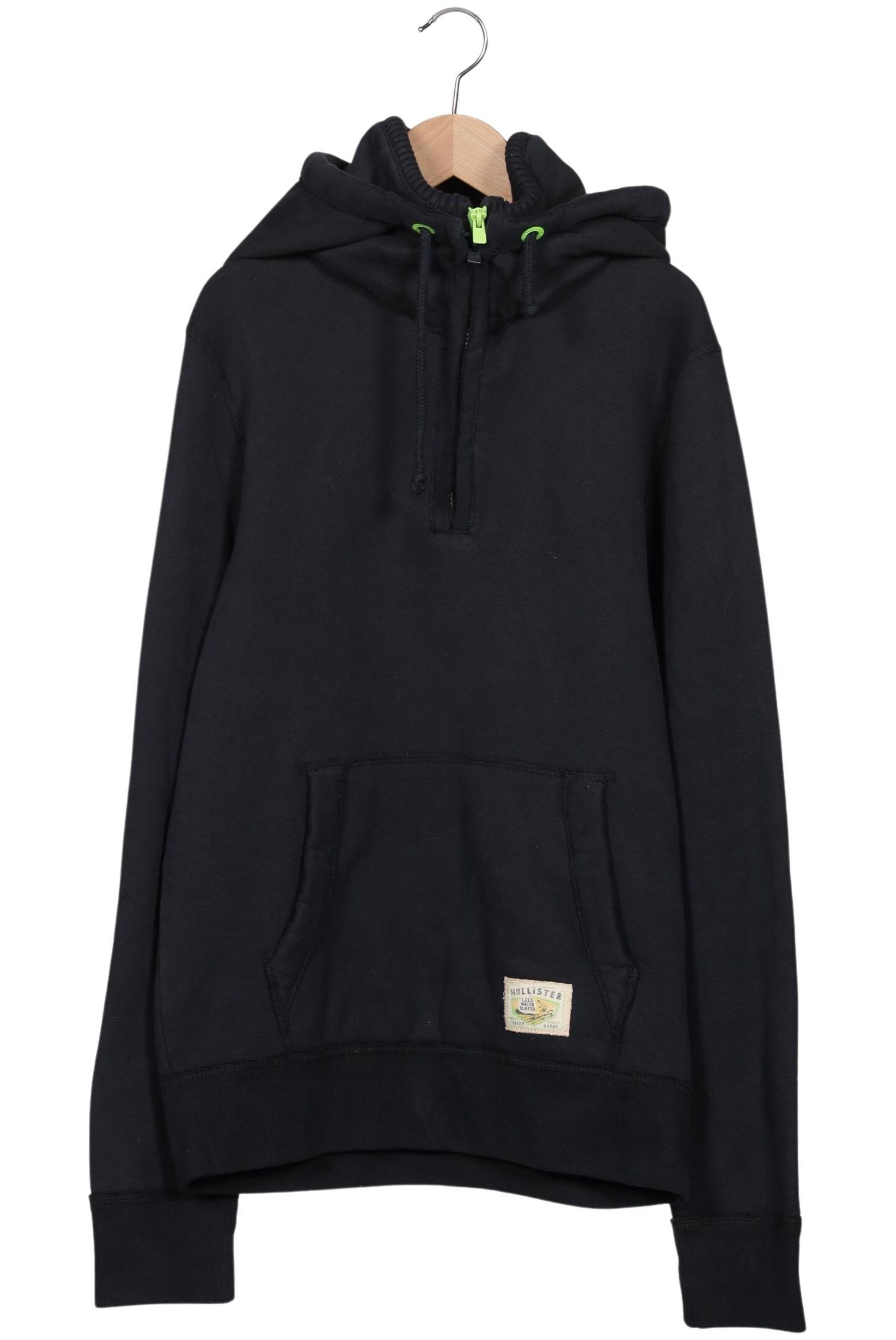 HOLLISTER Sweatshirt & Zip-Up Hoodie in XL in Blue: front