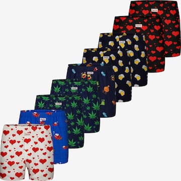 Boxers ' Motiv Print Mix ' Sugar Pine en mélange de couleurs : devant