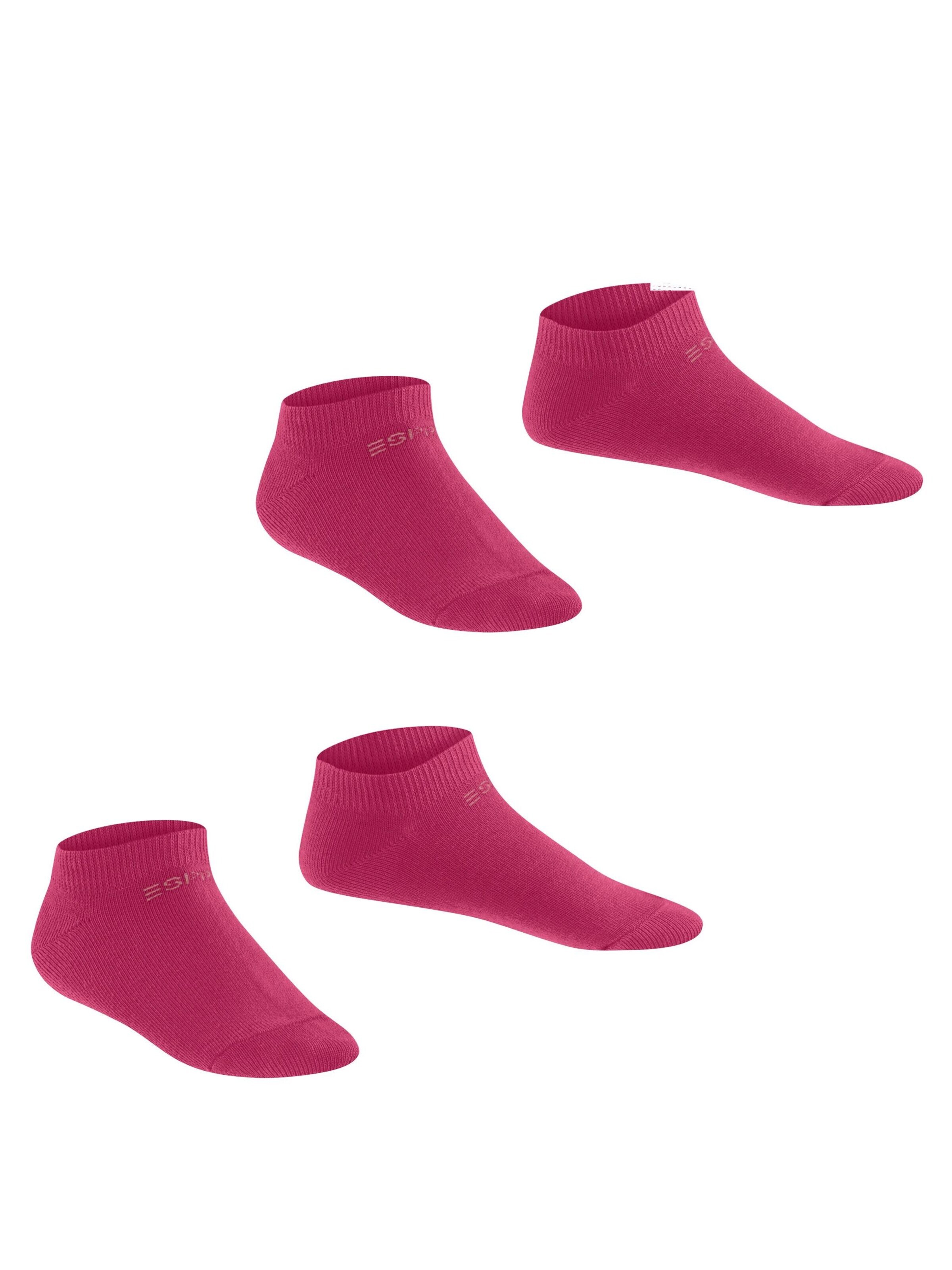 ESPRIT Socks 'Foot Logo 2-Pack' in Red