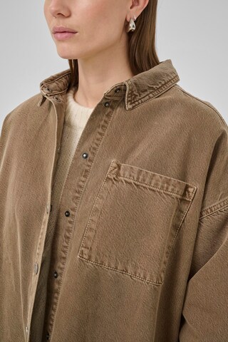 My Essential Wardrobe Blouse 'Malo' in Bruin