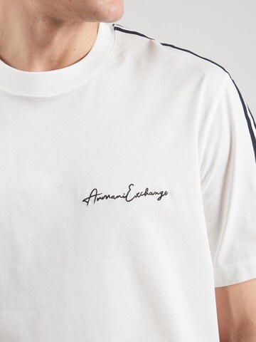 T-Shirt ARMANI EXCHANGE en blanc