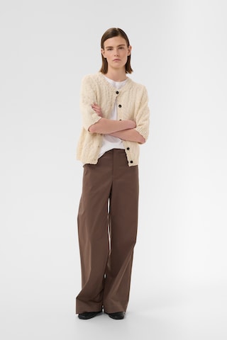 InWear - Regular Calças em castanho