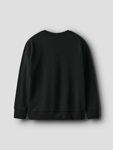 NAME IT Sweatshirt 'NKFODIMI STITCH' in Zwart