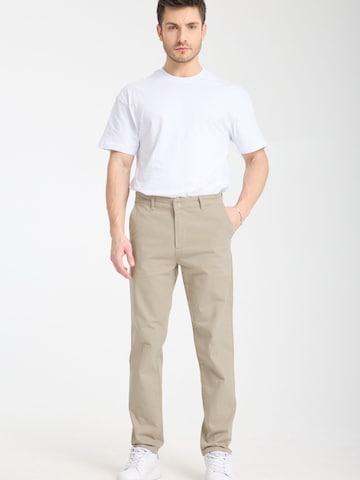 Trendyol Szabványos Chino nadrág - szürke