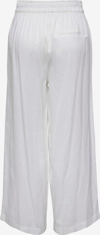 Wide leg Pantaloni 'Tokyo' di ONLY in bianco