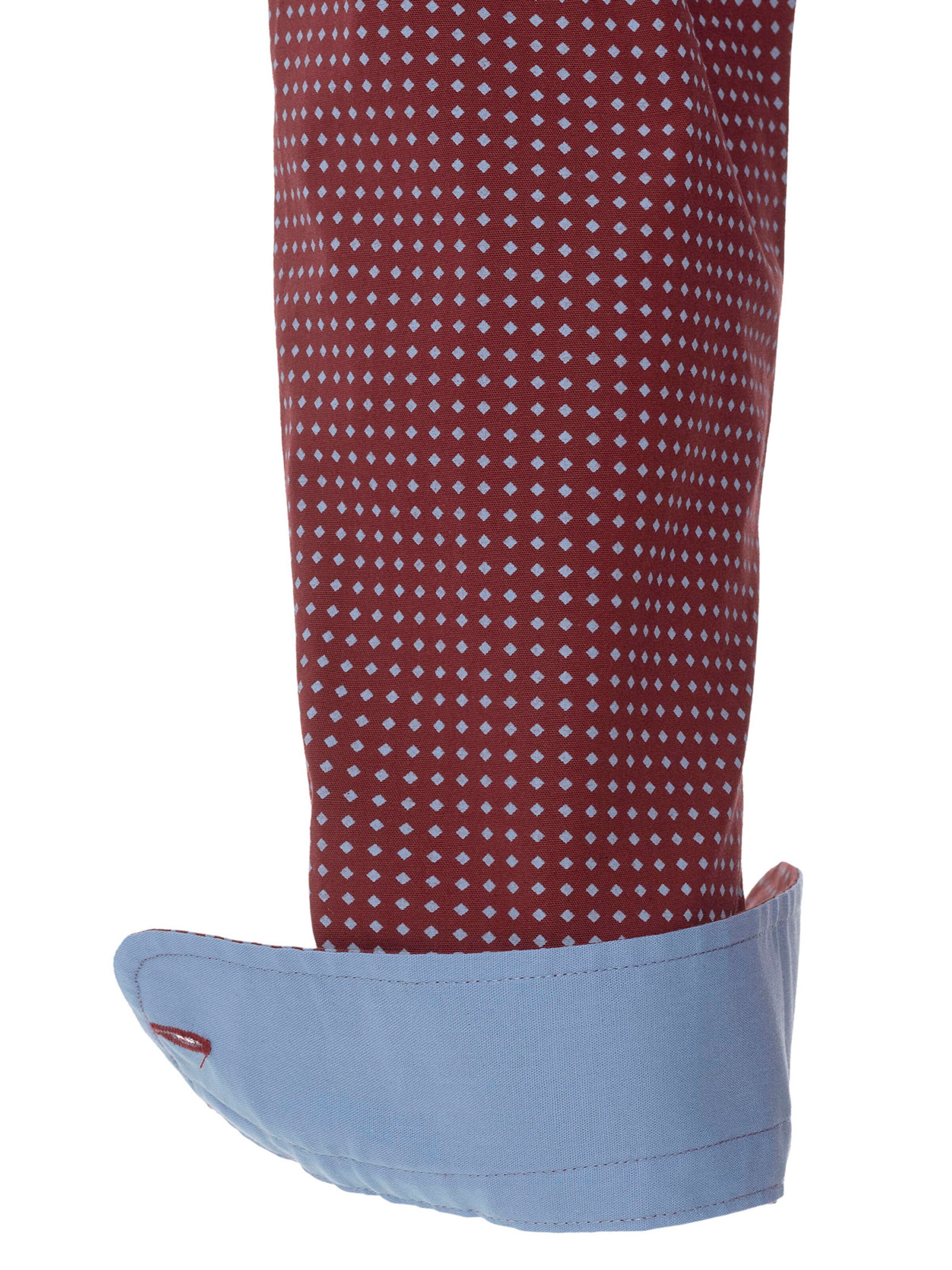 Coupe regular Chemise 'Cristophe' Dandalo en rouge