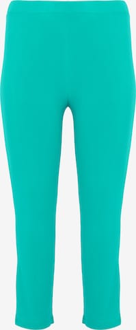 YOEK Regular Broek in Blauw: voorkant