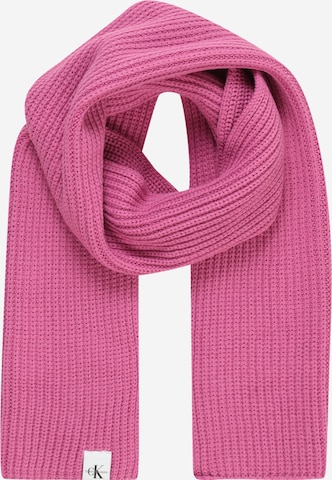 Calvin Klein Jeans Scarf in Pink: front