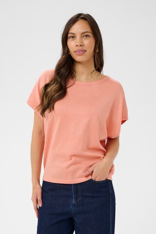 SAINT TROPEZ - Jersey 'MilaSZ' en naranja: frente