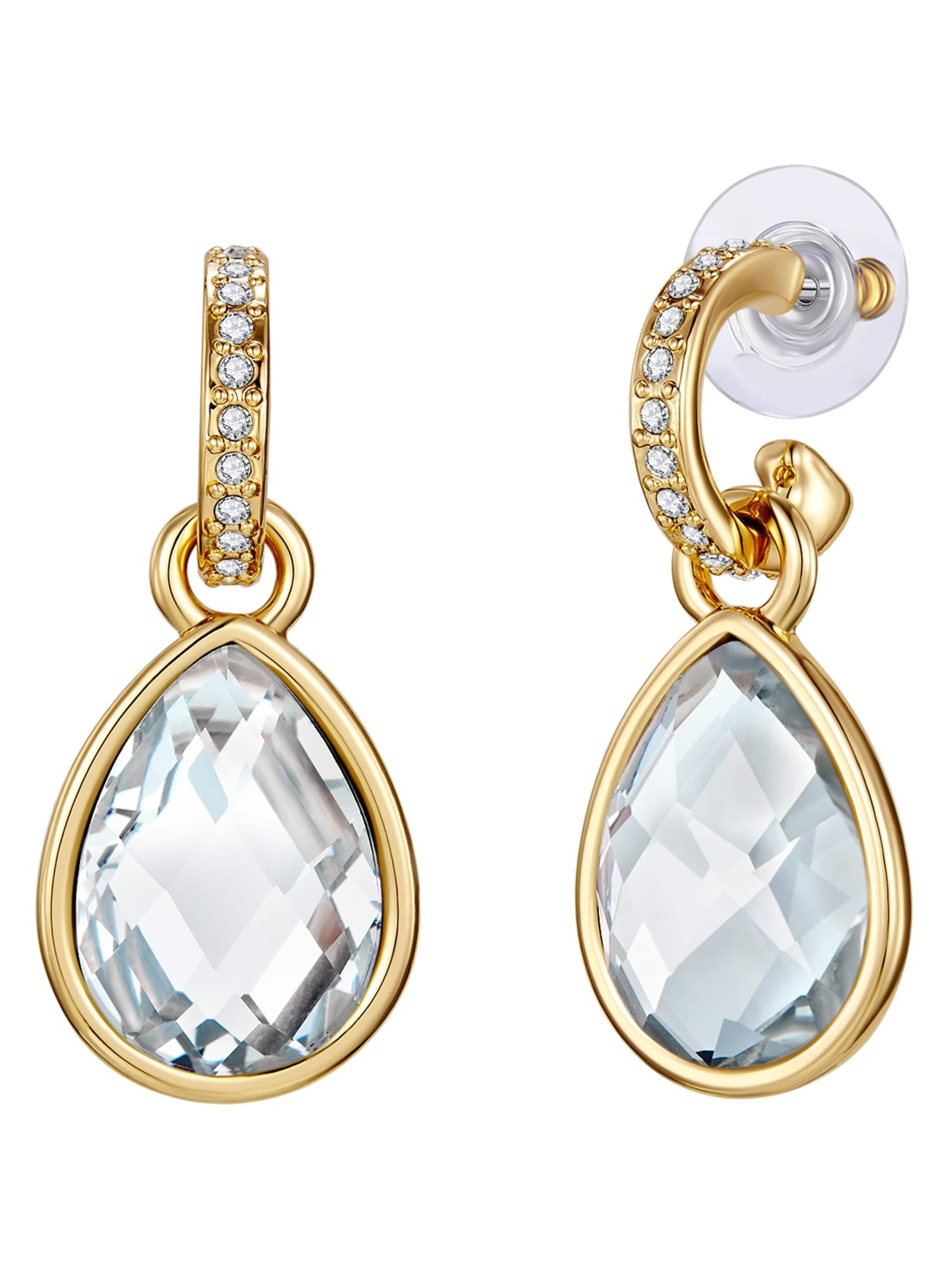 Lulu & Jane - Pendientes en oro: frente