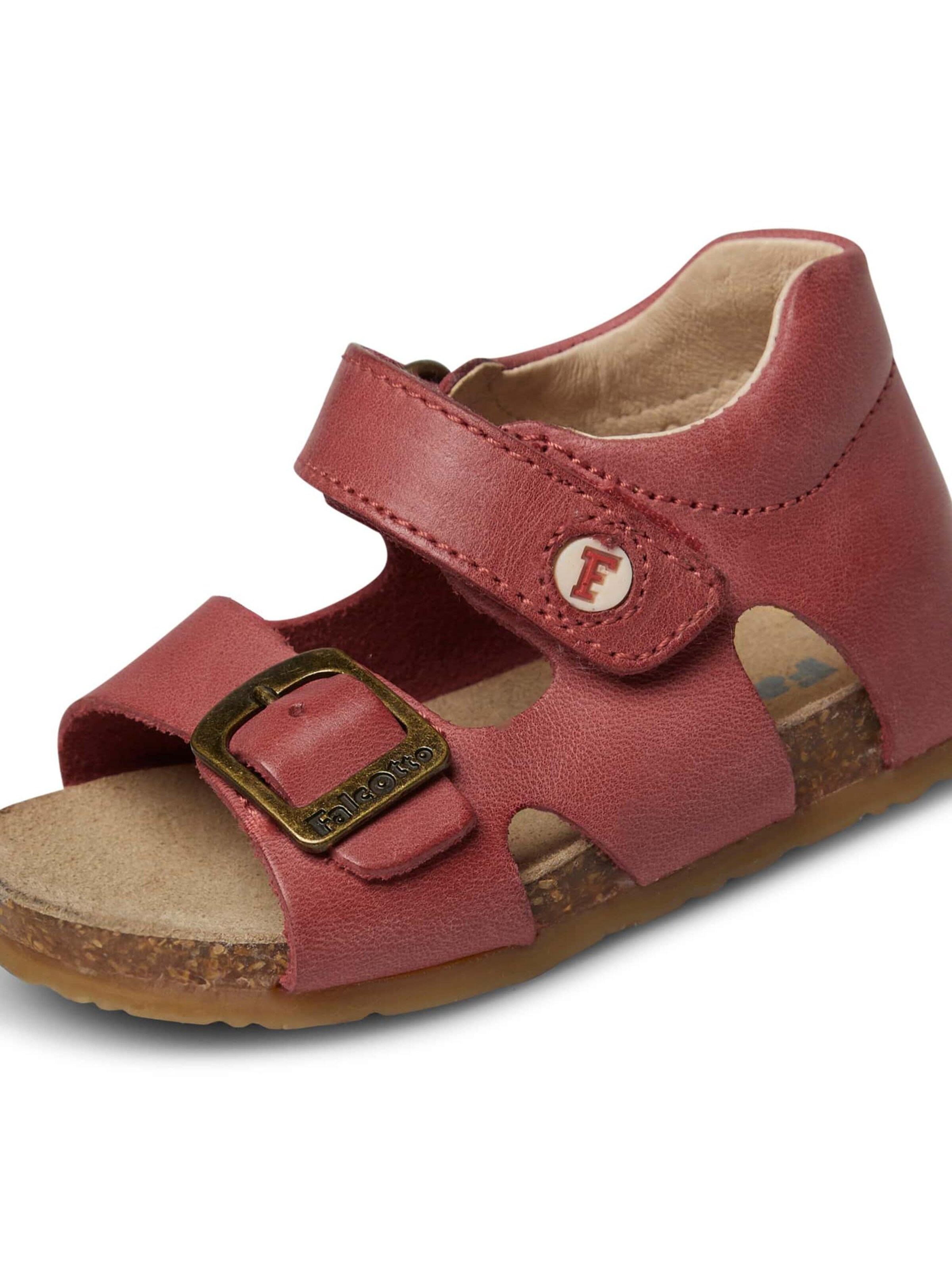 Falcotto Open shoes 'BEA' in Red