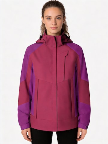 ATLASLAVA Outdoor Jacket 'Outdoor Jacket' in Purple: front