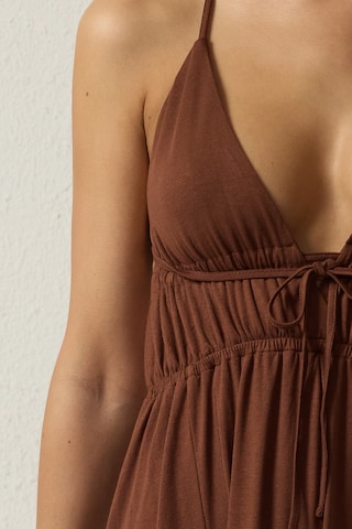 Trendyol Summer dress in Brown