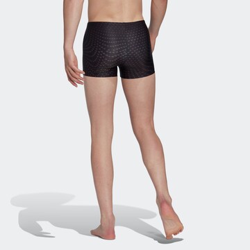 ADIDAS PERFORMANCE Athletic Swim Trunks in Black