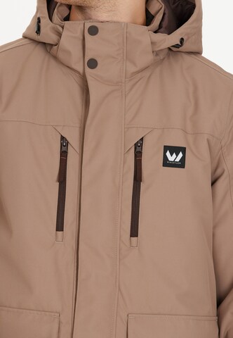 Whistler Athletic Jacket 'Cargo' in Brown