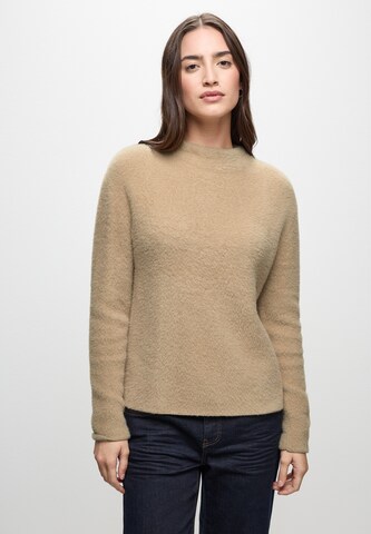 STREET ONE Sweater in Beige: front