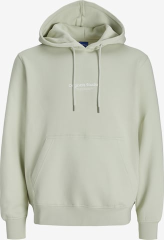 Sweat-shirt 'JORVesterbro' JACK & JONES en vert : devant