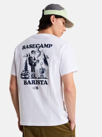 THE NORTH FACE - Camisa 'Basecamp Barista' em branco