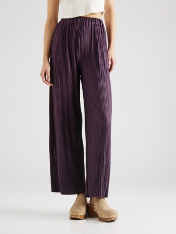 Samsøe Samsøe Loose fit Trousers 'UMA' in Purple: front