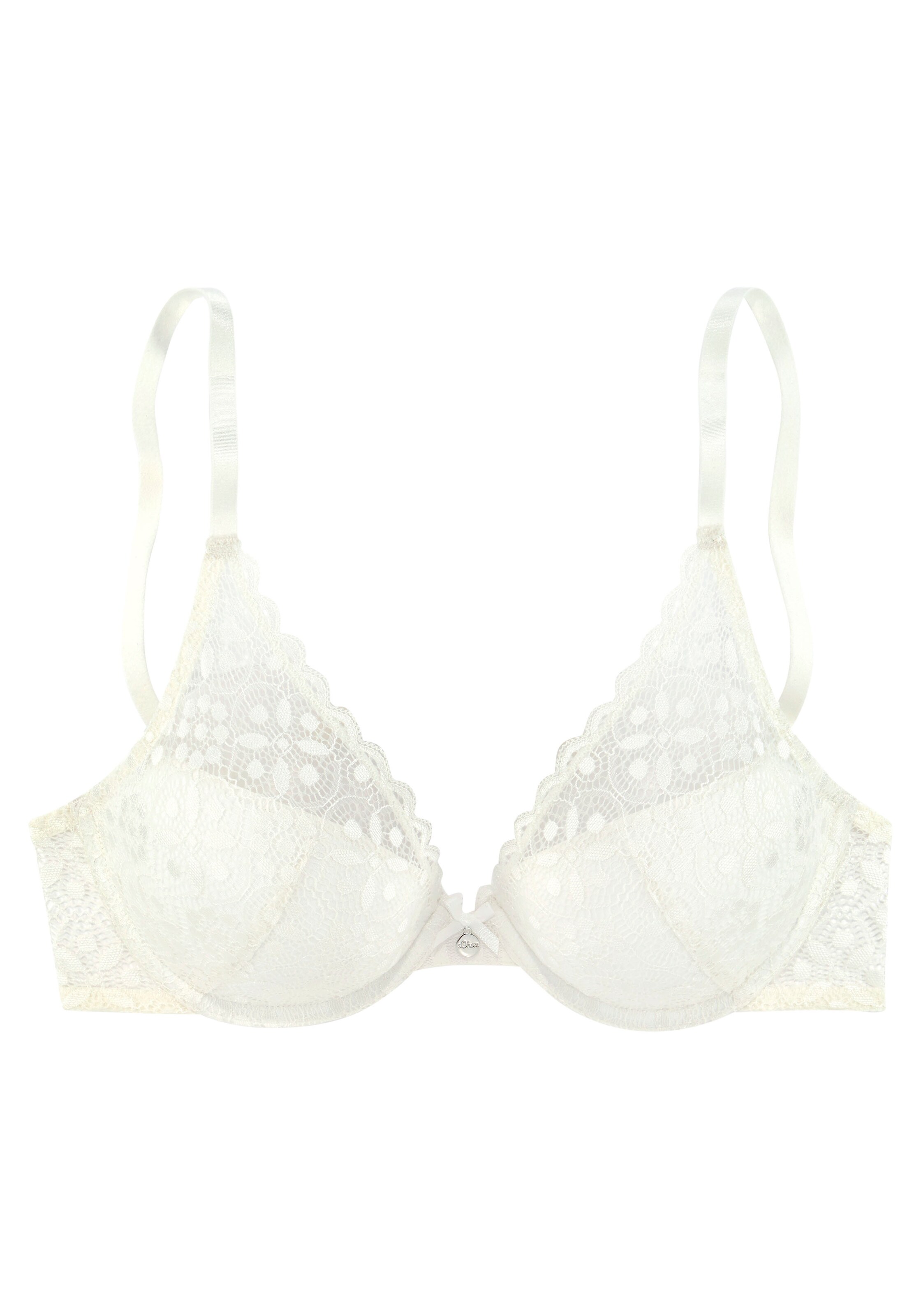 s.Oliver Push-up Bra in Beige: front