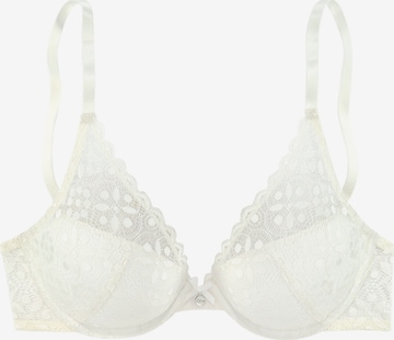 Push-up Reggiseno di s.Oliver in beige: frontale