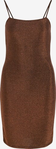 Vila Tall Dress 'Spice' in Bronze: front