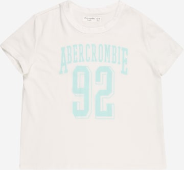 Abercrombie & Fitch Tričko – bílá: přední strana