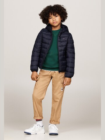 TOMMY HILFIGER Übergangsjacke in Blau