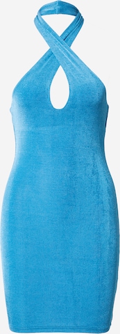 Daisy Street Cocktail Dress in Blue: front