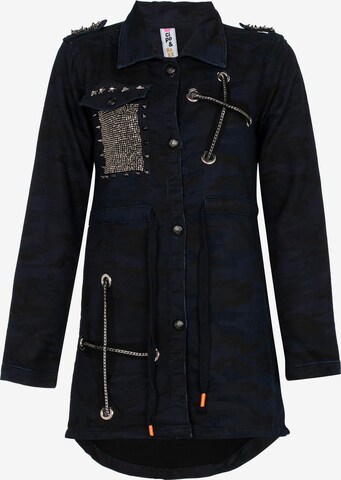 CIPO & BAXX Between-Season Jacket 'The Day' in Blue: front