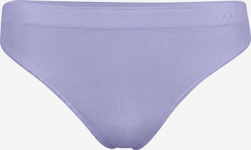 FALKE String 'Seamless' in Lila: Vorderseite