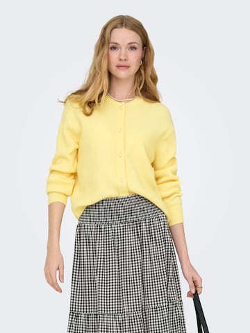 JDY Вязаная кофта 'JDYLUMI' в Желтый: спереди