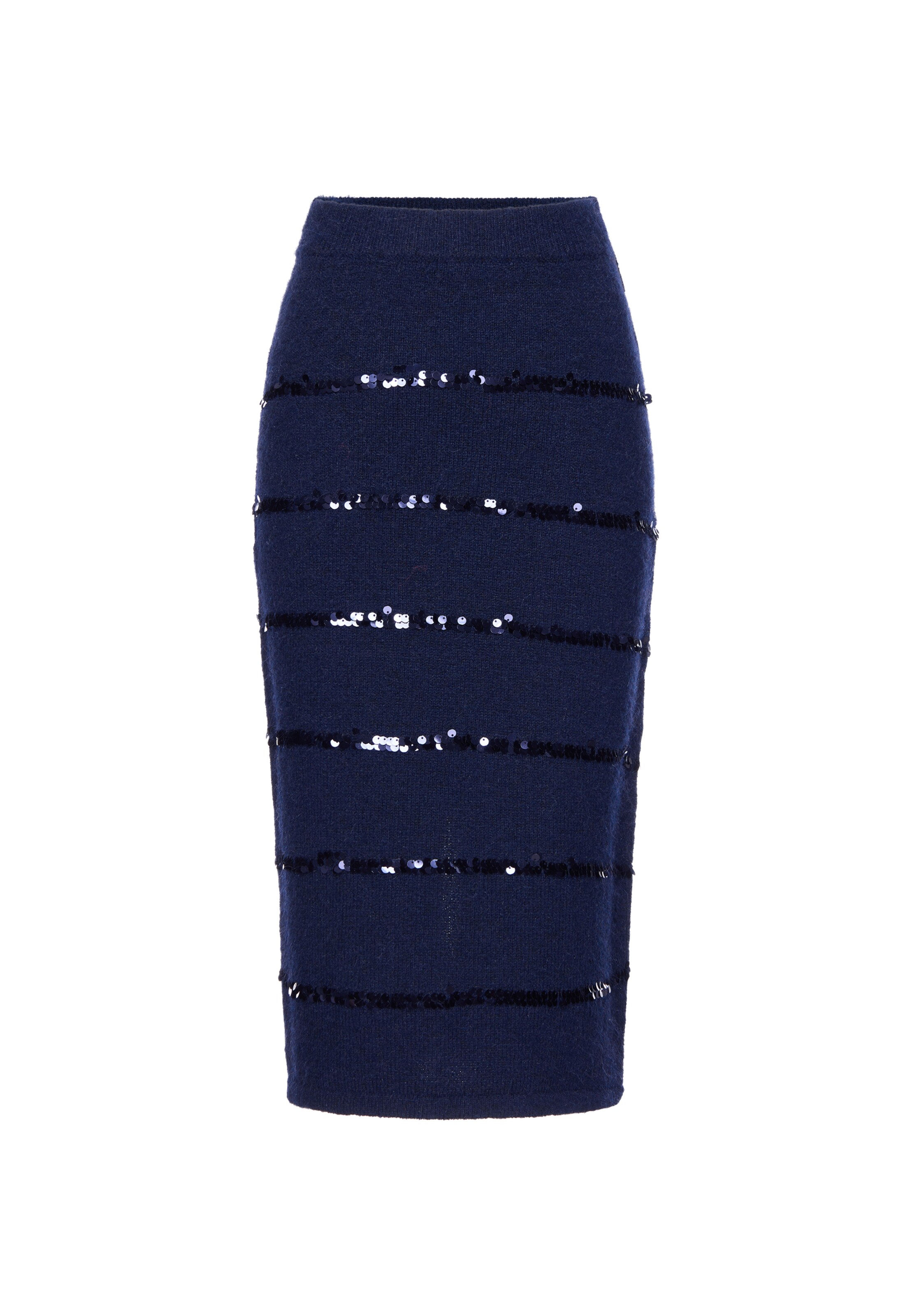 Jupe faina en bleu : devant