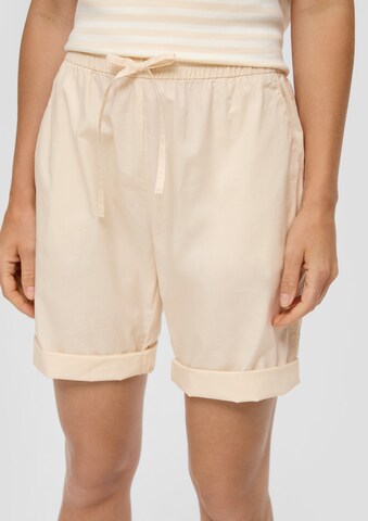 Regular Pantalon s.Oliver en beige