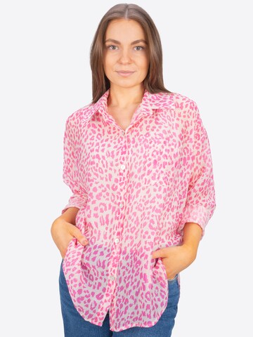 Seasons of April Blouse 'Eileen' in Beige: voorkant