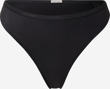 String di Calvin Klein Underwear in nero: frontale