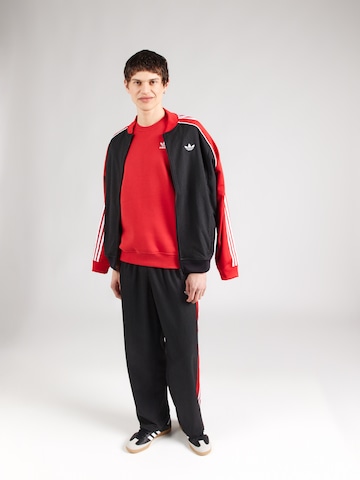 ADIDAS ORIGINALS Sweatshirt 'Trefoil Essentials' in Red