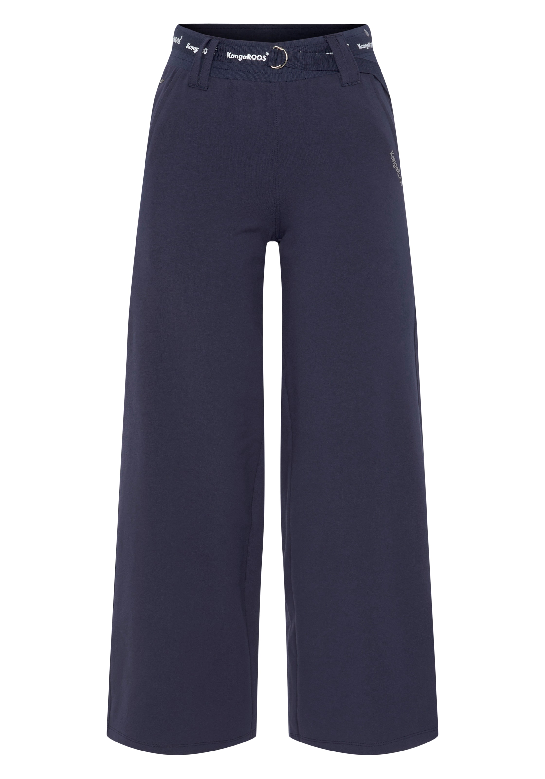 KangaROOS Wide Leg Hose in Blau: Vorderseite