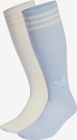 Calzino di ADIDAS ORIGINALS in blu: frontale