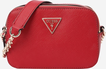 GUESS - Mala de ombro 'NOELLE' em vermelho: frente