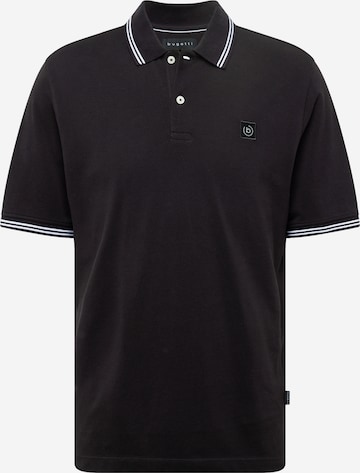 bugatti T-shirt i svart: framsida