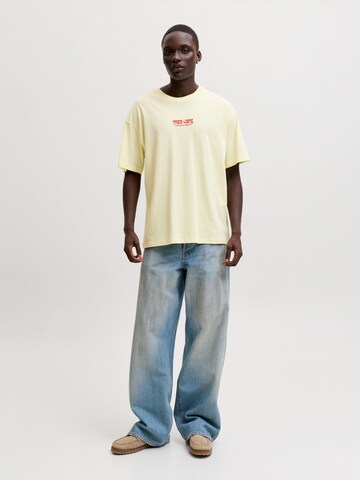 JACK & JONES - Camiseta 'JORDiablo' en amarillo