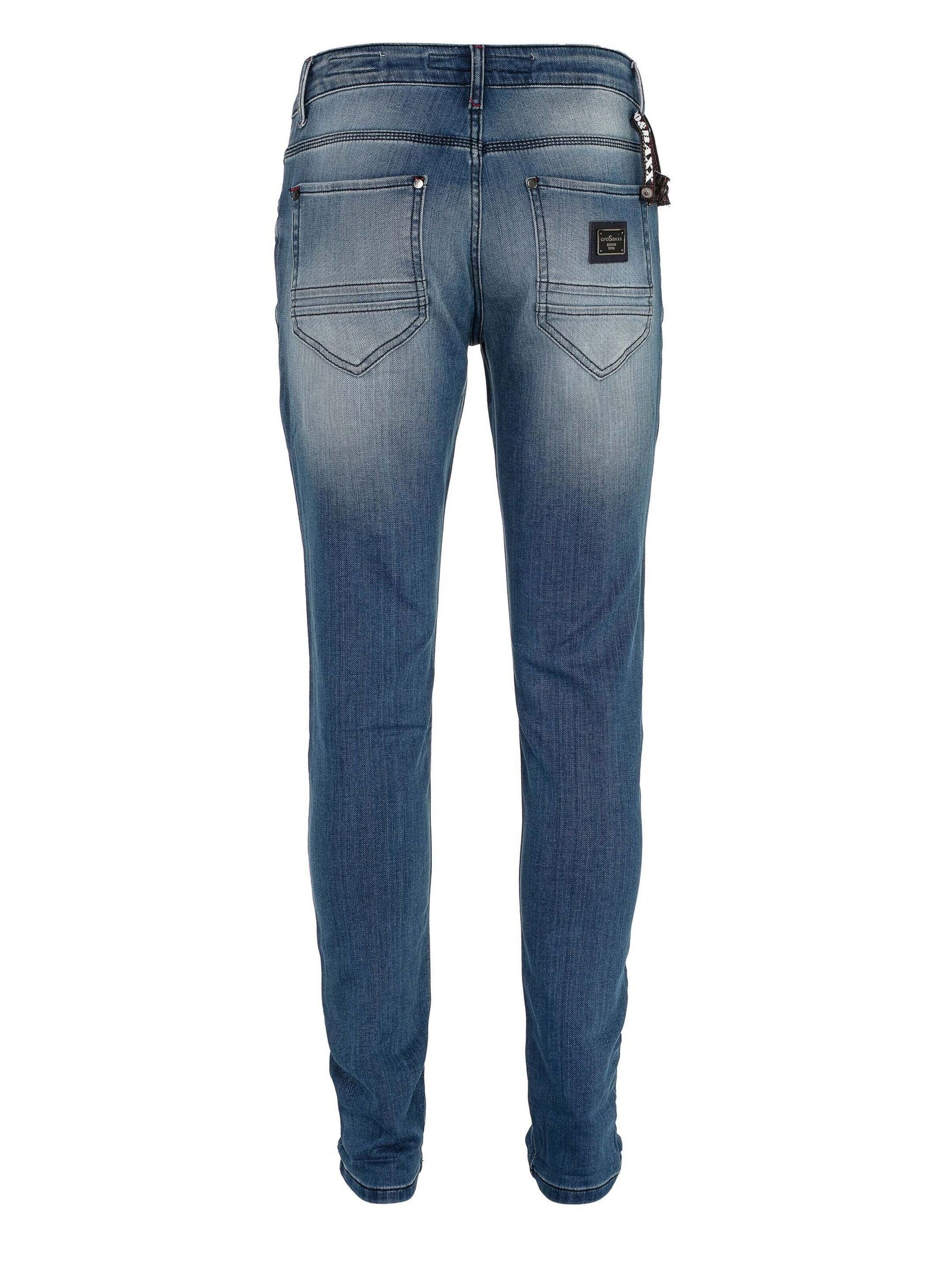CIPO & BAXX Slimfit Jeans in Blauw