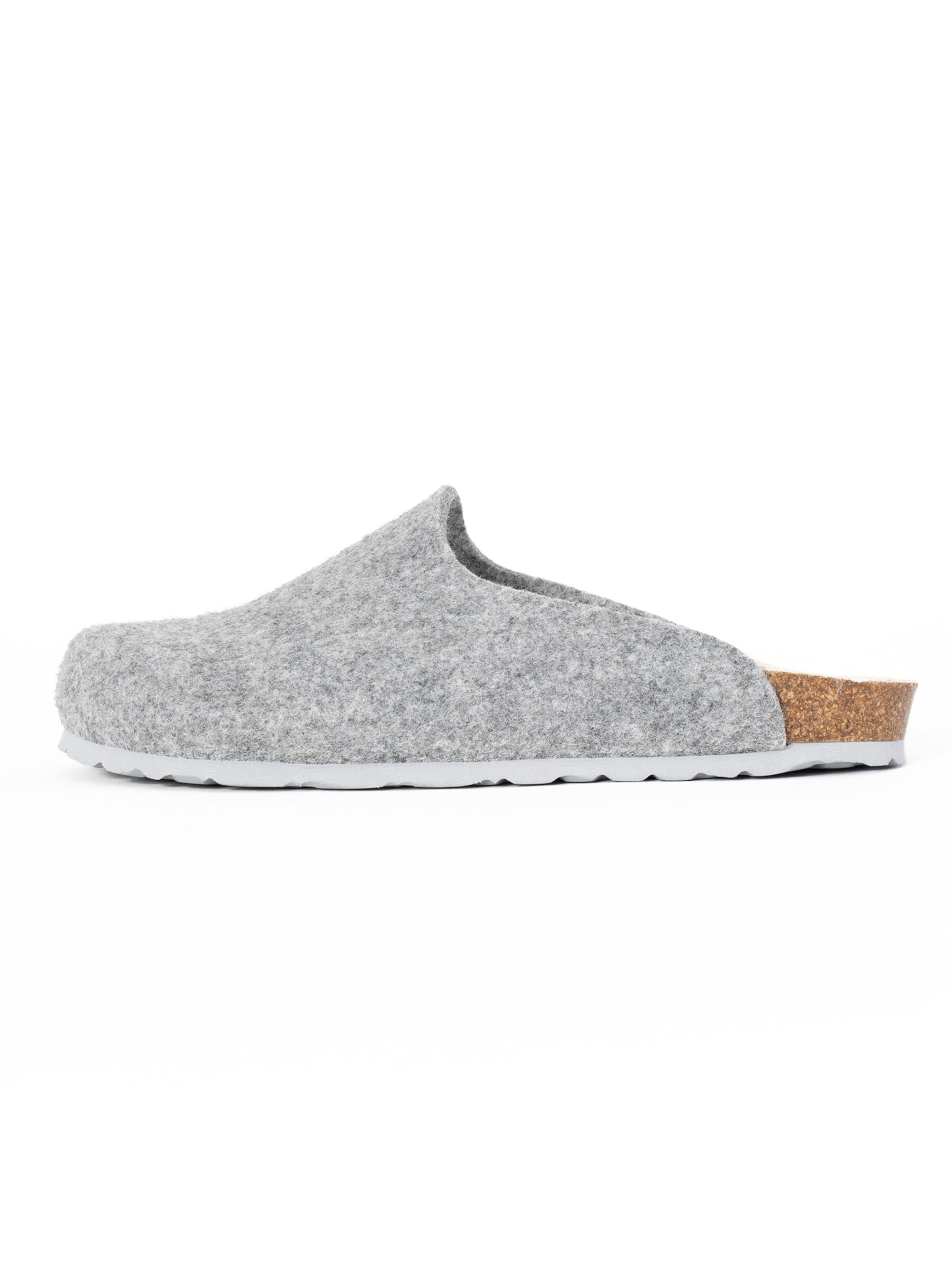 Bayton Clogs 'Malo' in Grey: front
