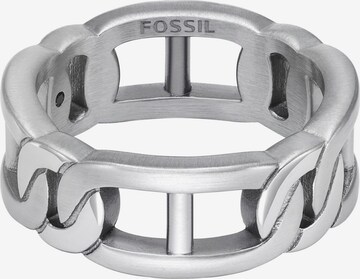 FOSSIL Ring in Silber