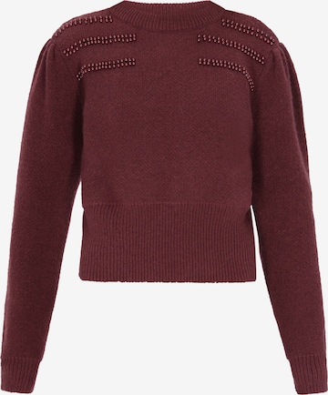 MYMO Neulepaita värissä punainen: etupuoli