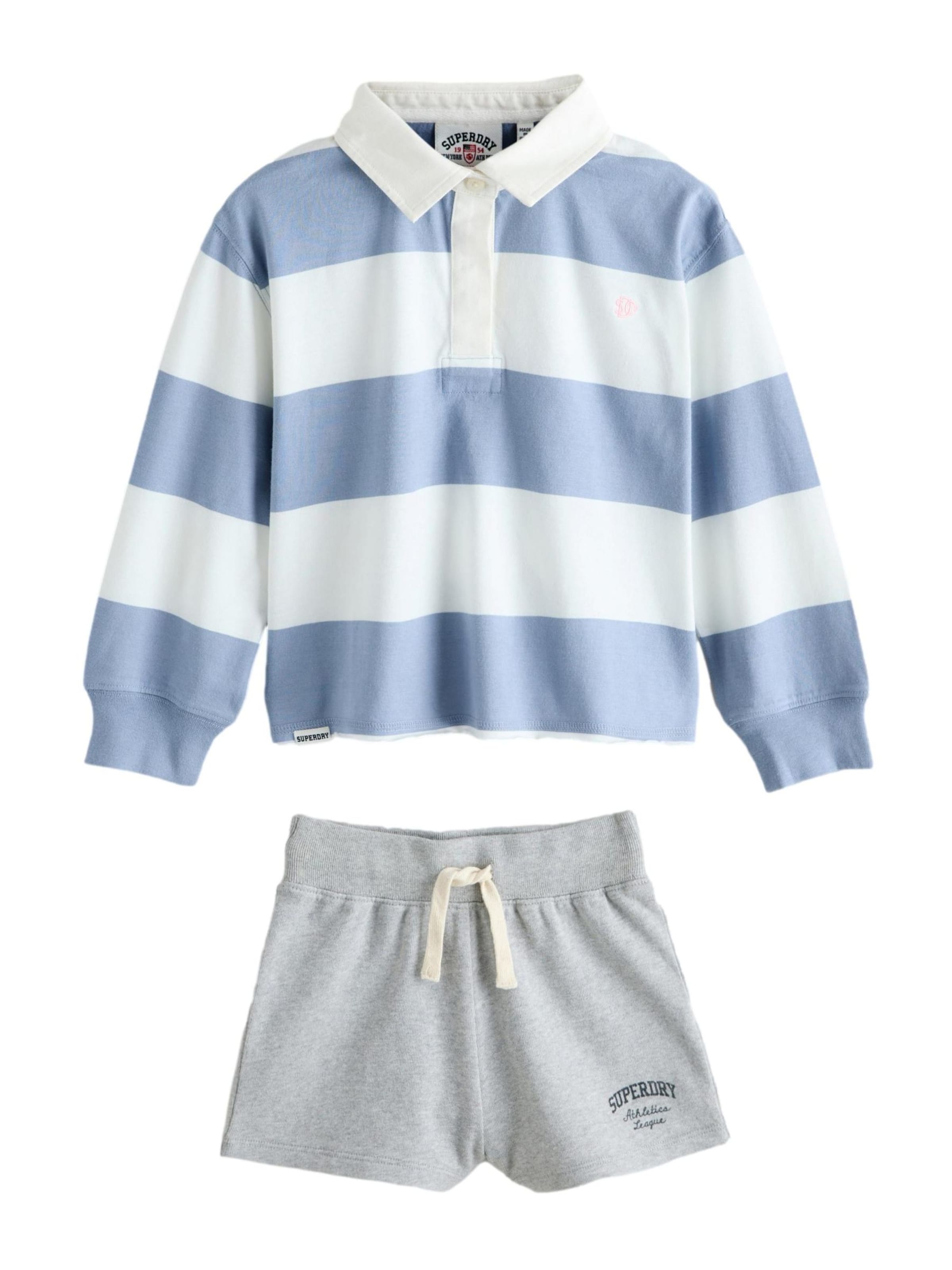 Set di Superdry & Co in blu: frontale