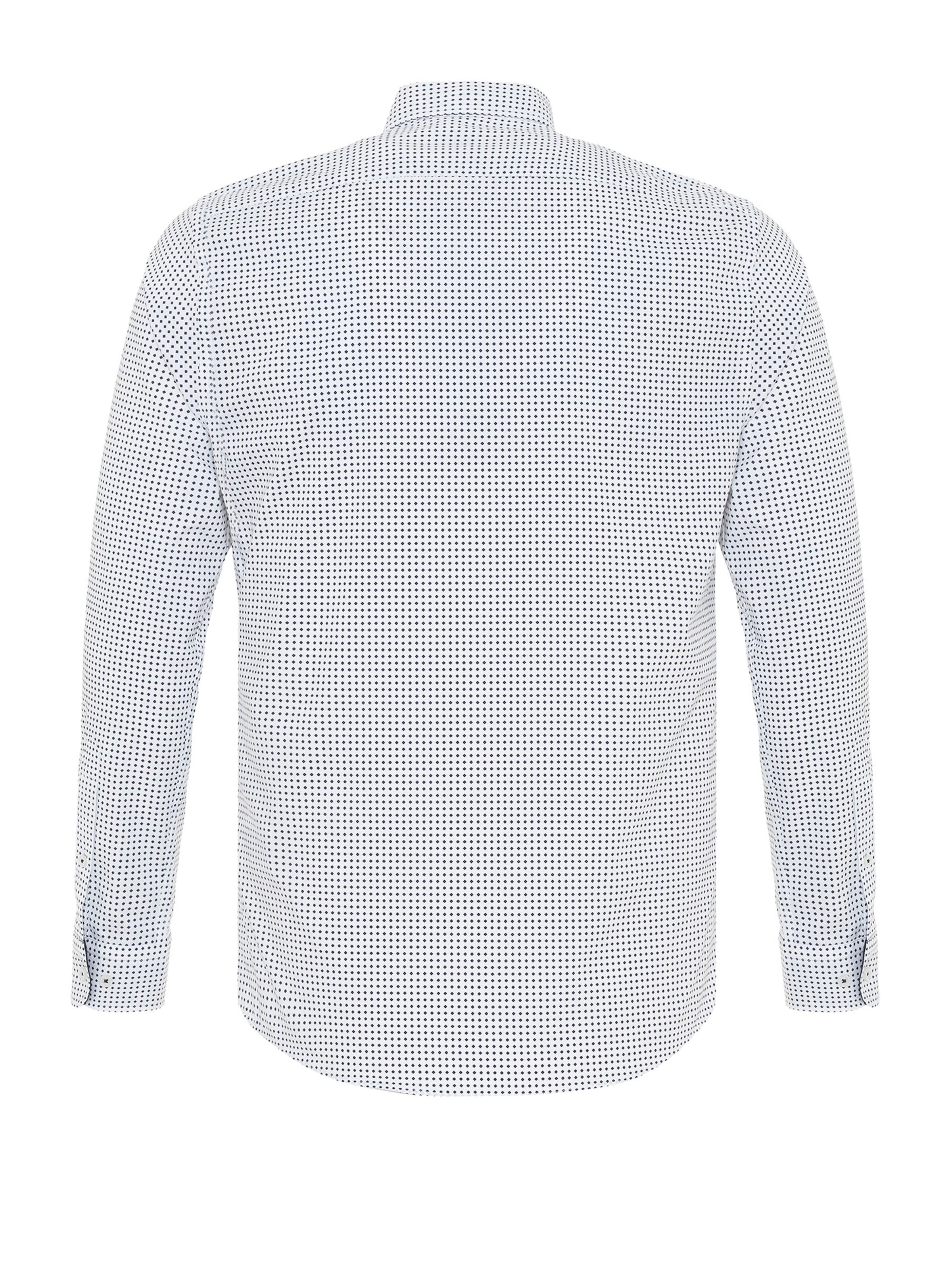 Dandalo Rovný strih Košeľa 'Cristophe' - Biela